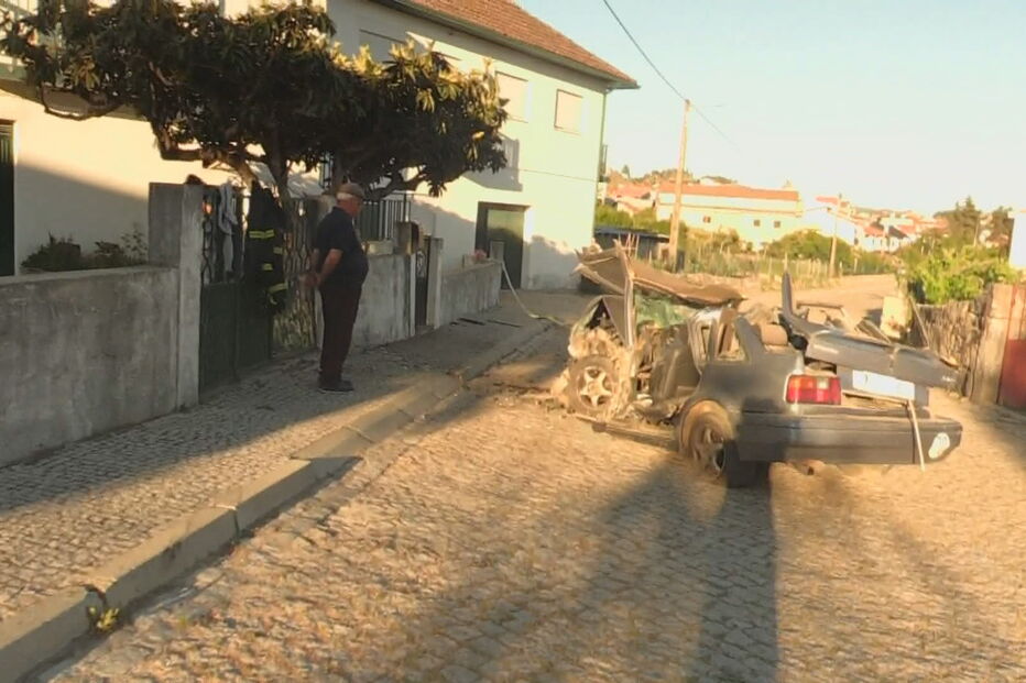 Um morto e um ferido grave em acidente em Alijó