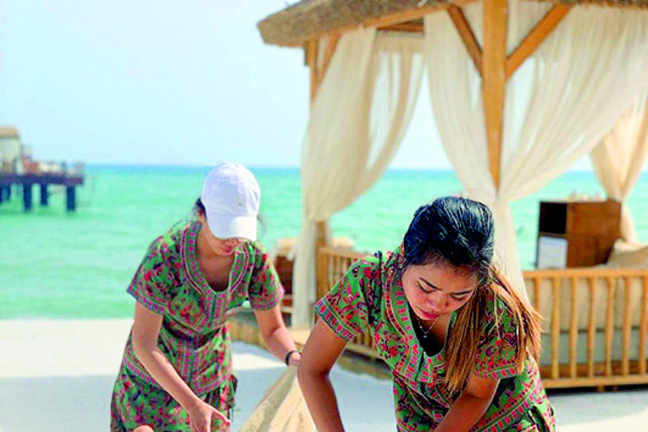 Ricardo Quaresma em férias em resort de luxo