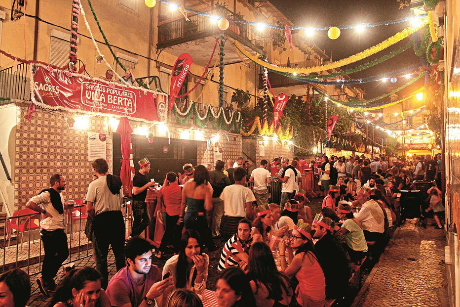 Arraiais populares em Lisboa