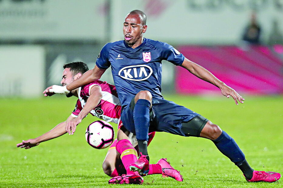 Eduardo chegou ao Belenenses em junho de 2018, por empréstimo do Internacional de Porto Alegre