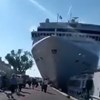 Passageiros afetados por incidente com navio que causou o pânico em Veneza serão reembolsados