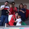 Família de Cristiano Ronaldo reunida nas bancadas do Dragão para torcer pela Seleção Nacional