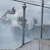 Incêndio em fábrica de bicicletas em Oiã faz três feridos. Uma das vítimas é bombeiro