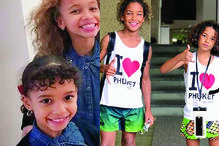 Filhas de Yannick Djaló: Lyoncé, Lyannii, Chrystyan e Zoe