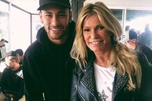 Neymar com Cinha Jardim