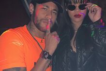 Neymar com Rihanna