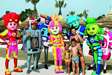 Quaresma faz retiro de luxo com a família