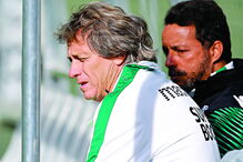 Jorge Jesus e Evandro Mota