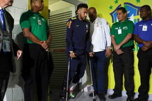Neymar lesionou-se no jogo frente ao Qatar