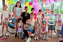 Georgina organiza festa mágica para os gémeos