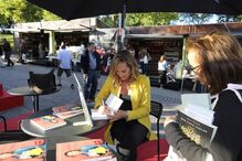 Fernanda Serrano na Feira do Livro