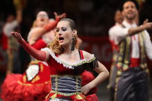 Desfile da marcha da Bica