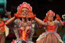 Desfile da marcha de São Vicente