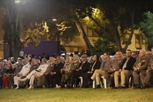 Marcelo assiste a concerto da banda do Exército nas comemorações do Dia de Portugal em Portalegre