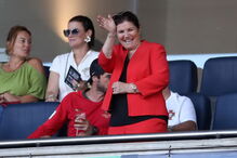 Família de Cristiano Ronaldo reunida nas bancadas do Dragão para torcer pela Seleção Nacional