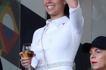 Georgina Rodríguez nas bancadas do Dragão para torcer pela Seleção Nacional