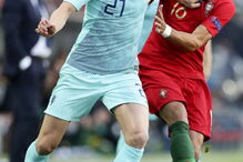 Momentos do jogo Portugal-Holanda na final da Liga das Nações