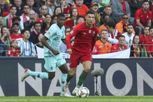 Momentos do jogo Portugal-Holanda na final da Liga das Nações