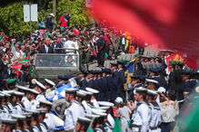 Marcelo Rebelo de Sousa nas comemorações do 10 de Junho em Portalegre