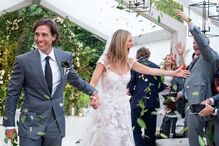 O casal casou-se em setembro de 2018