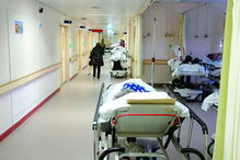 Condições hospitalares criticadas 