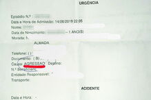 Relatório do hospital à PSP aponta como causa uma agressão  