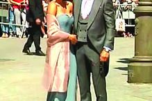 Marcos Llorente e a mulher