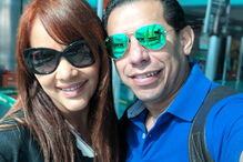 Pastor Anderson do Carmo com a mulher