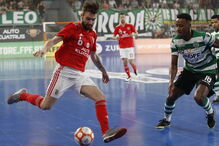 Jogador de futsal do benfica