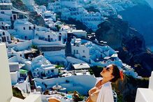 Alessandra Ambrosio na Grécia 