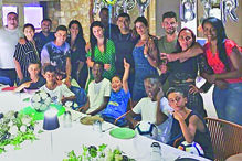 Festa de aniversário de Cristianinho em família