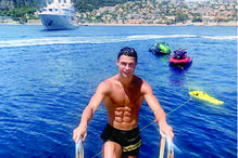 Cristiano Ronaldo de férias 