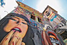 A lenda de floripes na cidade de Olhão, aos olhos do artista Frazão na EN125