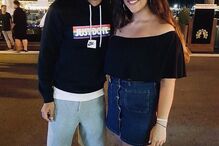 Bruno Fernandes está de férias no Algarve