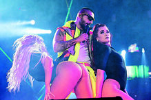 Maluma põe famosos a dançar em concerto em Lisboa