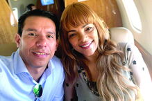 Anderson do Carmo e a deputada Flordelis 