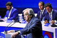 António Guterres a discursar na Conferência Mundial de Ministros Responsáveis pela Juventude, em Lisboa   