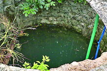 Poço onde o homem de 68 anos morreu depois de cair acidentalmente 