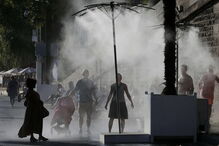 Onda de calor em Paris