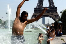 Onda de calor em Paris
