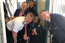 Shantell e a comissão de bordo