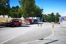 Incêndio deflagra no Alameda Shopping no Porto