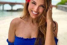 Cristiana Pereira, mulher de Sérgio Oliveira, tem partilhado momentos da lua de mel nas Maldivas