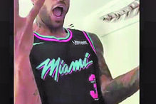 Guillaume assinalou os seis meses de vida do filho com um vídeo na Internet