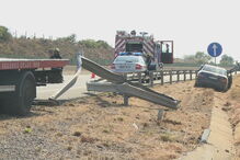 Cinco feridos em despiste na A22 em Faro