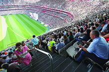 Congresso reúne participantes de todo o Mundo. Muitos acompanham os trabalhos com recurso a tablet 