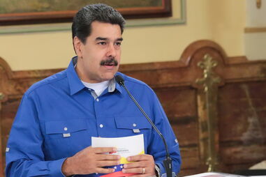 Presidente da Venezuela, Nicolás Maduro 