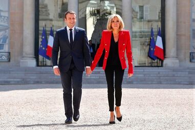 Emmanuel Macron e Brigitte Macron
