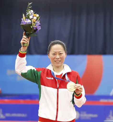 Fu Yu conquistou a segunda medalha de ouro para Portugal 