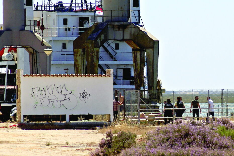 Droga foi levada para o porto de Faro 